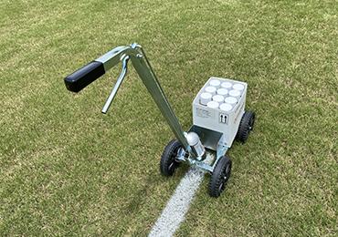 Aerosol paint line marking painting striping cheap machine parking lots athletic field paint.