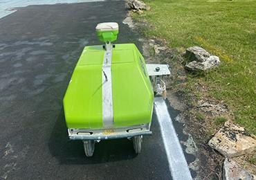 ready to spray use traffic line marking paint for use with turf tank tiny mobile swozi robots.
