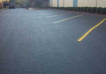 asphalt sealer aerosol parking lot paint.