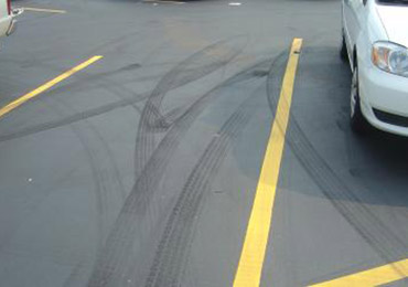 Parking Lot Line marking Paint.