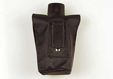 Vanishing soccer foam can pouch can be clipped on referee pants shorts or belt.