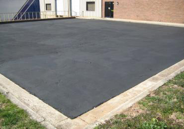 Asphalt repair parking lot coating paint crack repair concrete.