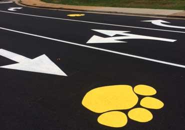 chlorinated rubber traffic line marking paints for asphalt concrete.