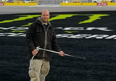 field marking paint painting