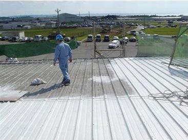 Heat reflective elastomeric white protective metal roof coating, paint