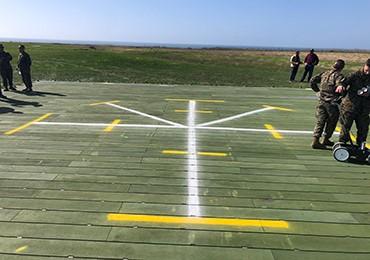removable paint temporary chalk for special military airport landing lines applications