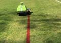 paint colors bright red for robot athletic field striping line marking.