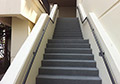 concrete coating paint stairs non skid.