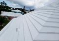 beautify reflect heat cool roof house with elastomeric roof coating white
