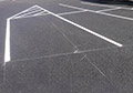 Fast dry water based parking lot striping line marking road paint.