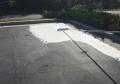 water base white green asphalt seal coating sealer parking lots roads.