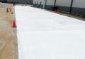 white coating for asphalt and concrete to reduce surface temperature.