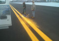 Yellow alkyd solvent based traffic line marking road street highway paint yellow white 