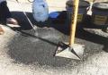 water needed to activate hardness cure asphalt repair pot hole fix cold patch.