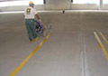 fast dry durable solvent base fast dry parking deck line marking paint.