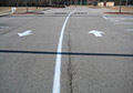 Arrows lines signs durable bright traffic lines arrows.