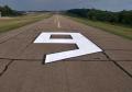 Airport runway line marking paint number runways painting.