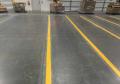 very durable tough resistant to fork lift traffic no dirt pick up warehouse line marking paints.