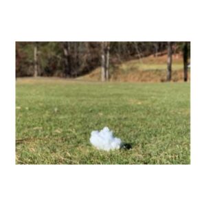 Liquid Foam To Spray Temporary Foam Blobs On Grass As Markers
