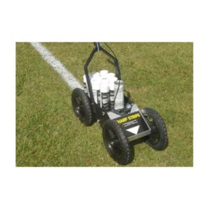 Aerosol field marking paint striping machine.