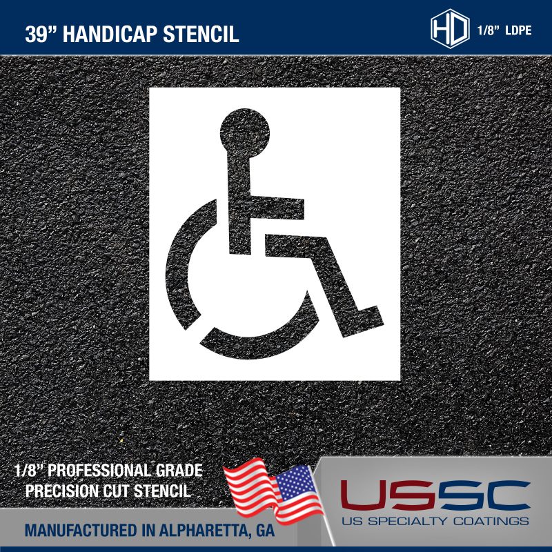 39-inch-handicap-stencil 39 inch HANDICAP stencil