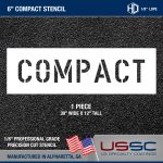 6 inch Compact Stencil