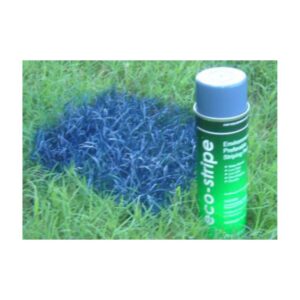 Aerosol water based marking paint blue.
