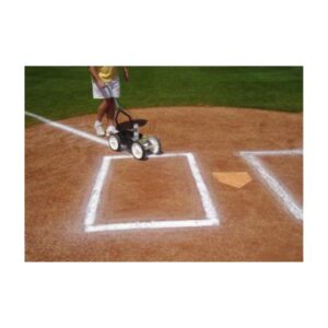 Baseball field marking paint.