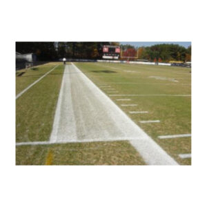 Extra bright athletic field side line marking paint.