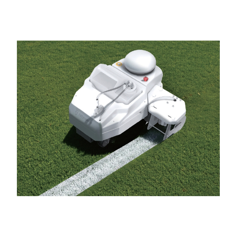 perfect lines with cheapest lowest cost autonomous field marking robot iin us.