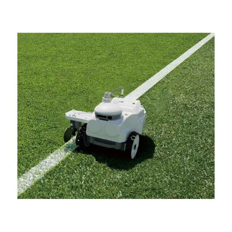 cheapest low cost entry level robot to paint soccer football baseball lacrosse rugby fields in us