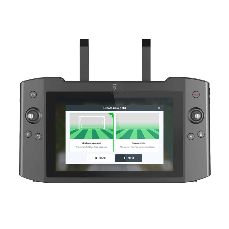 Robot control commercial lawn mower grass cutter