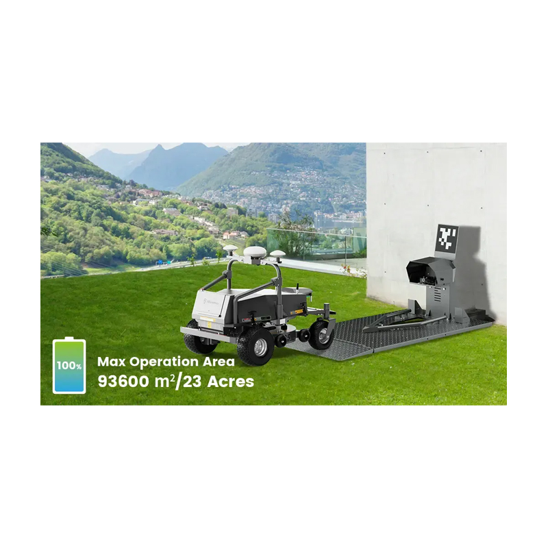 Return automatically to the charging station for auto-recharging when the battery life is low, reducing the need for manual intervention and improving working efficiency.