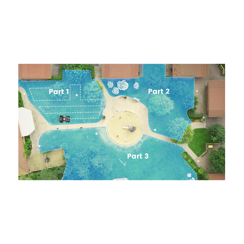 Support mowing multiple zones in a single task to save your valuable time & effort in managing your property, helping you invest more time on critical tasks.