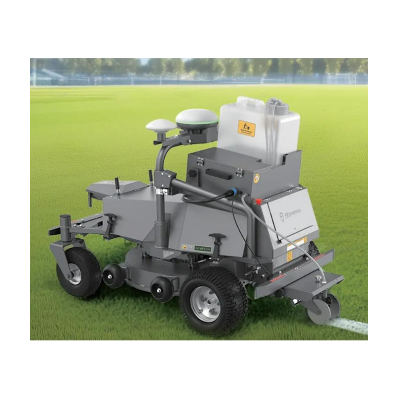 FJD RM 21 painting line marking lines on soccer football lacrosse baseball natural grass fields.