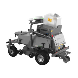 Best robot to cut grass and spray athletic field lines on football soccer baseball lacrosse rugby fields autonomous robot.