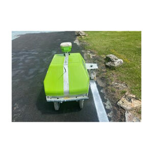 Traffic paint to be used in robots line marking parking lots FJD Turf Tank Tiny mobile robots traffic line striping.