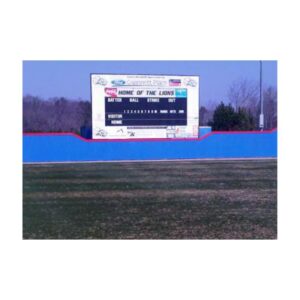 Blue Red Exterior Wood Paint.