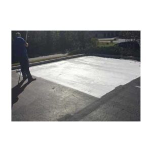 Application Of White Asphalt Parking Lot Sealer To Reduce Global Warming