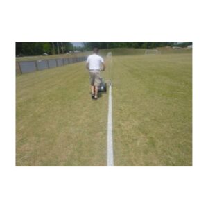 Stripe line paint mark painting marking grass soccer fields.