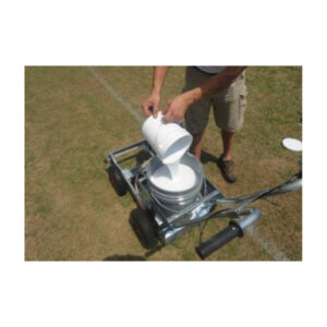 Thin with 4 parts of water field marking grass line marking paint.