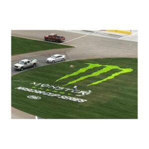 Paint stripe design plan paint application.