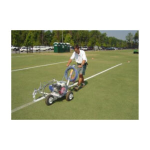 Football field side line marking paint