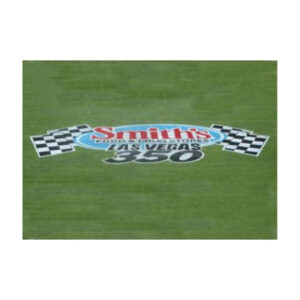 Tiger Mascot Field Logo In White And Red