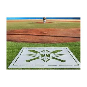Baseball Home Plate Stencil.