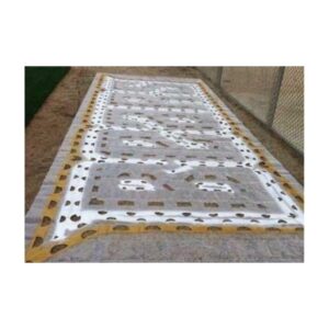 Custom Cut Baseball Field Stencil.