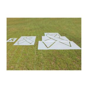 Sizes Of Breast Cancer Awareness Stencils.