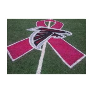 Custom Stencils Logo Stencil Ribbon Pink Custom Color Paints.