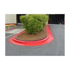 Bright Durable Safety Red Curb Paint.