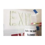Brush Apply Glow In Dark Gid Coating Of The System.
